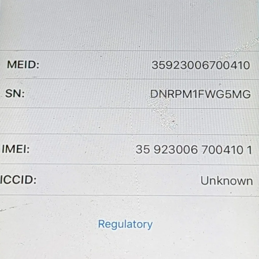 iPhone 6 (A1549) - 64 GB #25 (For parts)***